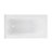 Ivy 48'' x 32" Bathtub with Apron Left Hand Drain in White-100476998