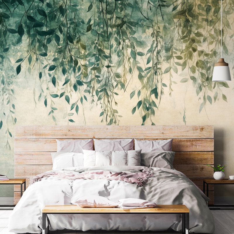 Green Canopy Wall Mural
