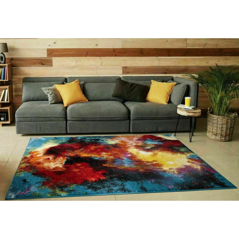 Rectangle Geometric Area Rug, Rectangle 160 x 230cm