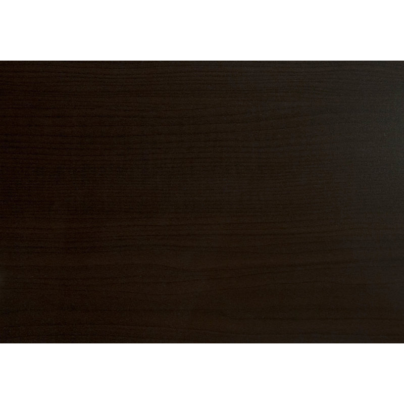 Bureau d'ordinateur (sans les chaises de bureau), Espresso / argent
