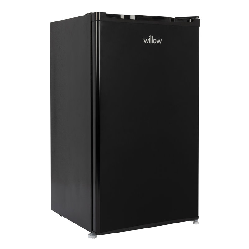 Willow W48UFIS 90L Under Counter Fridge, Black