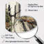 Horloge murale grise et verte Mid Century Architectural Elegance-105565760