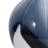 Lampe de table réactive en verre 26 po Modern Blue