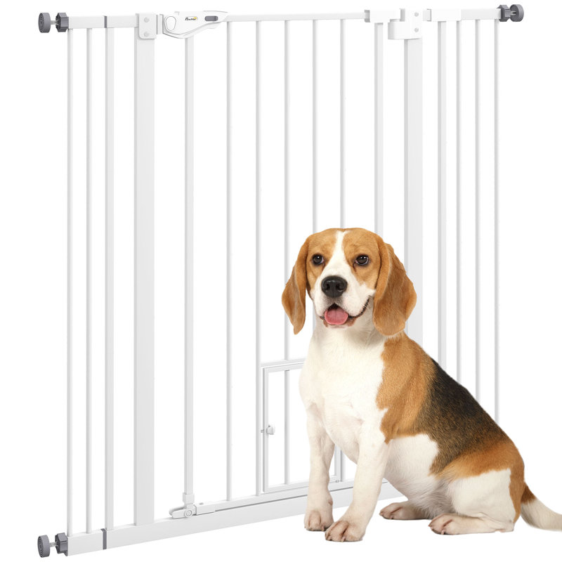 Pressure Mounted Pet Gate With Door