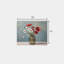 Poppy Bouquet, cadre en bois encastré, art mural, 16 x 20