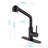 Single Handle Kitchen Sink Faucet With Pull Out In Matte Black, Made Of Stainless Steel, 360 Rotatable For Intensive Cleaning, Two Water Output Options - Stream And Spray Contemporary Rotation, Flow-1617982840