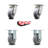 Kingpinless Thermoplastic Swivel Caster