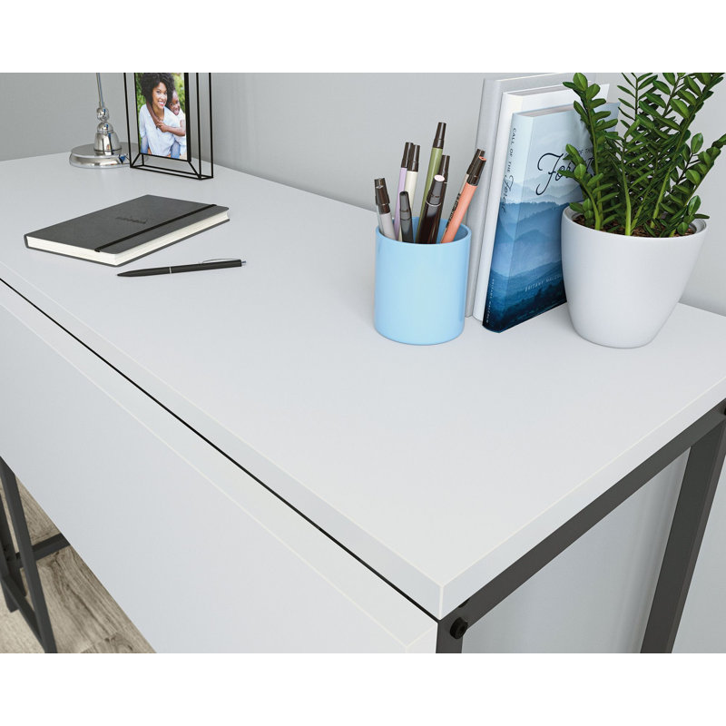 Table North Avenue avec abattant, Blanc