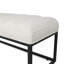 Banc rembourré pour chambre en métal-111670826