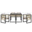 4 - Person Patio Dining Set Square Table