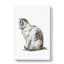 Sitting Cat by Jean Bernard - Wrapped Canvas Drawing - Wrapped Canvas-55318105