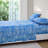 Microfiber Floral Sheet Set-92076766-92076765