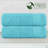 Elegant Comfort Three Line Popcorn Towel Set For Bathroom 27 X 54 Inches, Premium Hotel Quality 2-Pack Bath Towels, 100% Turkish Cotton, Soft And Durable, Quick Dry And Highly Absorbent-127307918