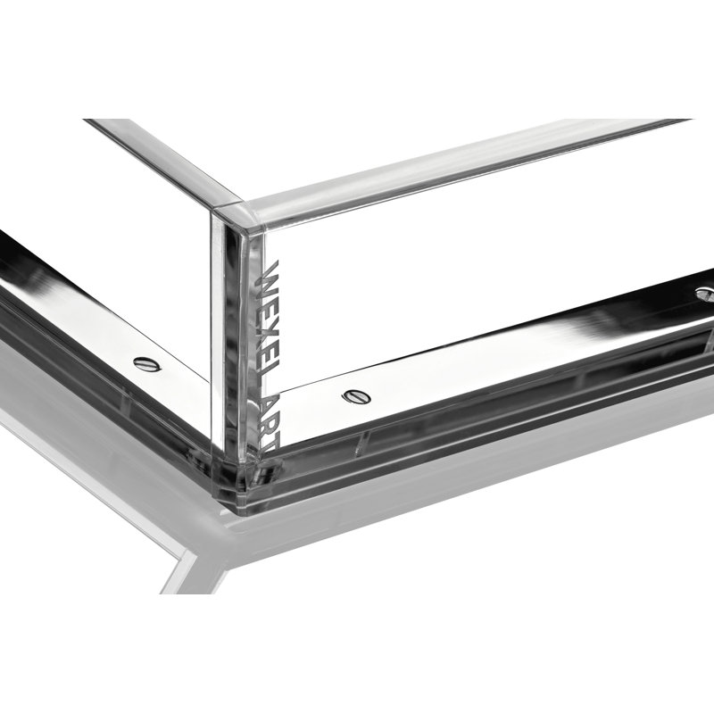 Wexel Art Gold Changeable Tray, Clear Silver