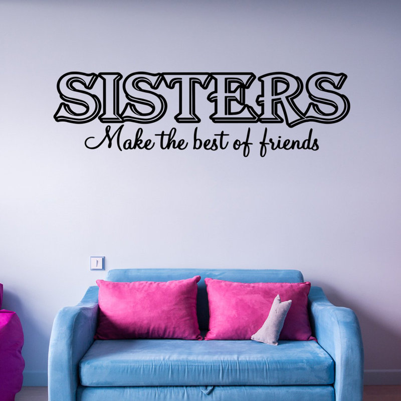 Cublington Text & Numbers Wall Decal, 8X22