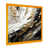 Impression dorée sur toile encadrée