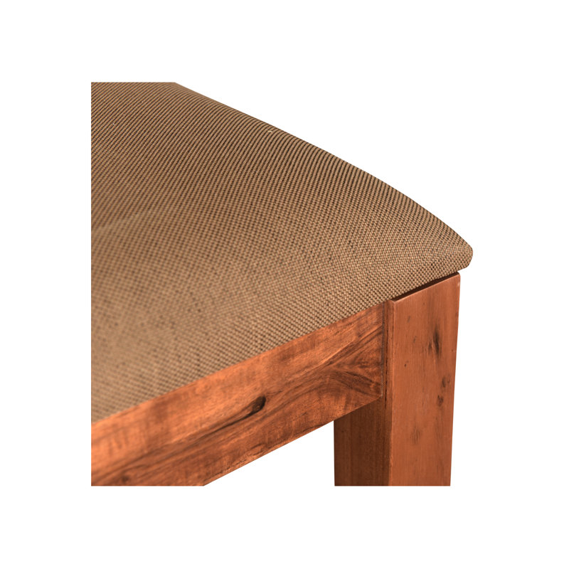 Finneytown 18'' H Upholstered Acacia Side Chair