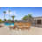 6 - Person Teak Wood Patio Dining Set with Rectangular Table , Cushions Included