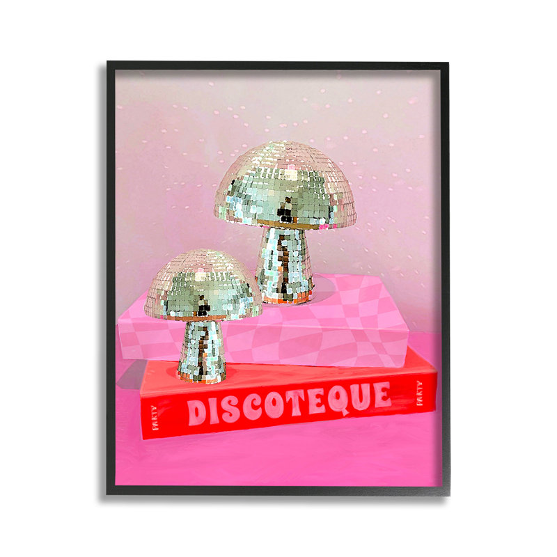 Boîte de nuit, Giclée encadrée noir minuit, H 14 po x l 11 po