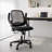 Ergonomic Mesh Home Office Chair with Armrests, Space-Saving Design-85464206-69795180