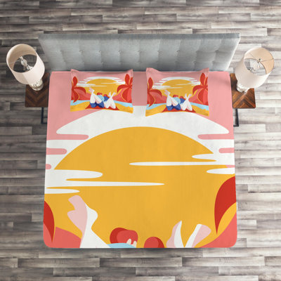 Island Coastal Coverlet