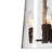 Regina Andrew Wythe Glass Pendant; Dimensions 8.5W X 19.75H X 8.5D; Uses Three Maximum 60 Watt E12 Base Bulbs (Not Included)