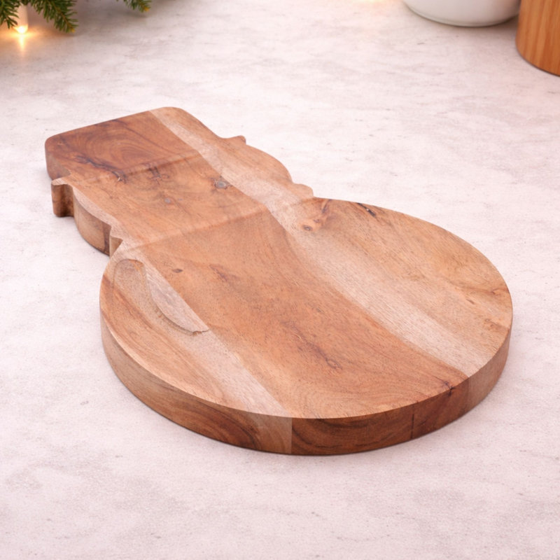 Plateau de service en bois 15 po