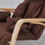Fauteuil à bascule relaxant à massage complet avec pression d'air et confort