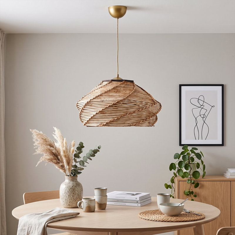Lustre Kulle, H 7 po x l 14,2 po x P 14,2 po, Chameau