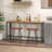 Counter Stool with Metal Frame