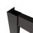 56"-60" Wide X 72" High Sliding Shower Door, 1/4" Tempered Glass, Matte Black, Nano Easy Clean Glass & Protective Film, Stainless Steel 6" Handle, Magnetic Close, Leak Design In Area Black Color,