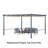 Aoodor Pergola Replacement Canopy-114884131-114884128