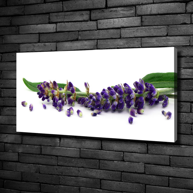 Lavender - No Frame Print on Canvas