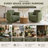 Joie Upholstered Swivel Chair-189963028