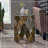 Lorena Glass Top End Table