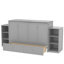 Grand lit escamotable avec rangement-612554943