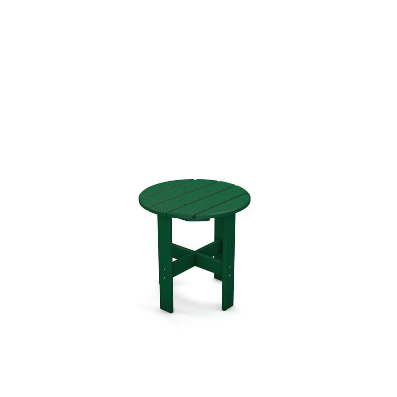 Adirondack Chair Side Table, Green
