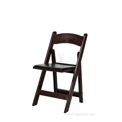 Plastic / Resin Padded Folding Chair Set