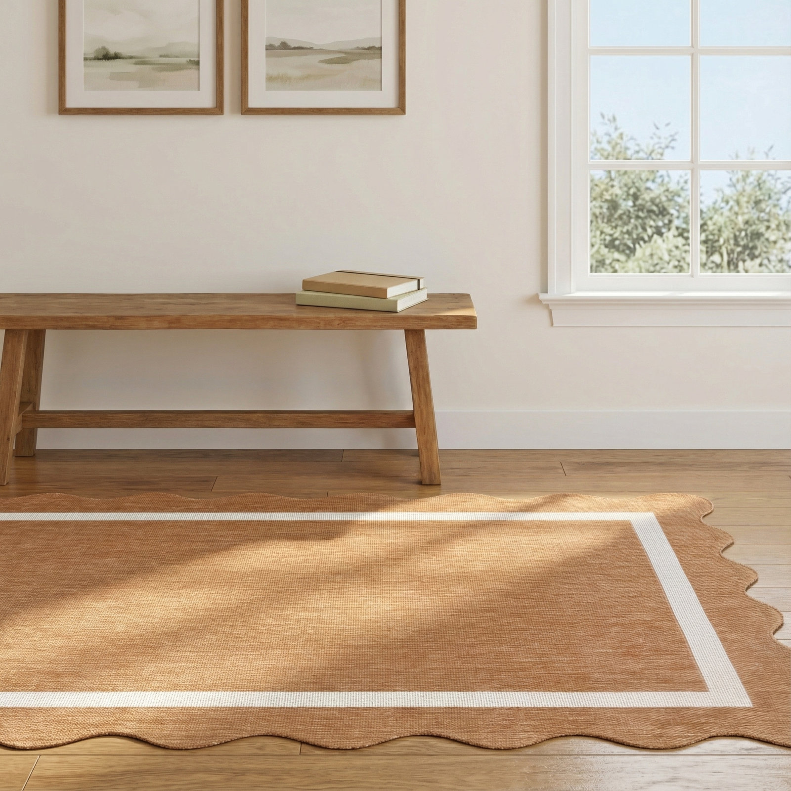 Skiles Geometric Outdoor Rug, Rectangle 5'3" x 6'11.9"