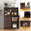 Armoire de bureau avec tiroir de rangement et tablettes