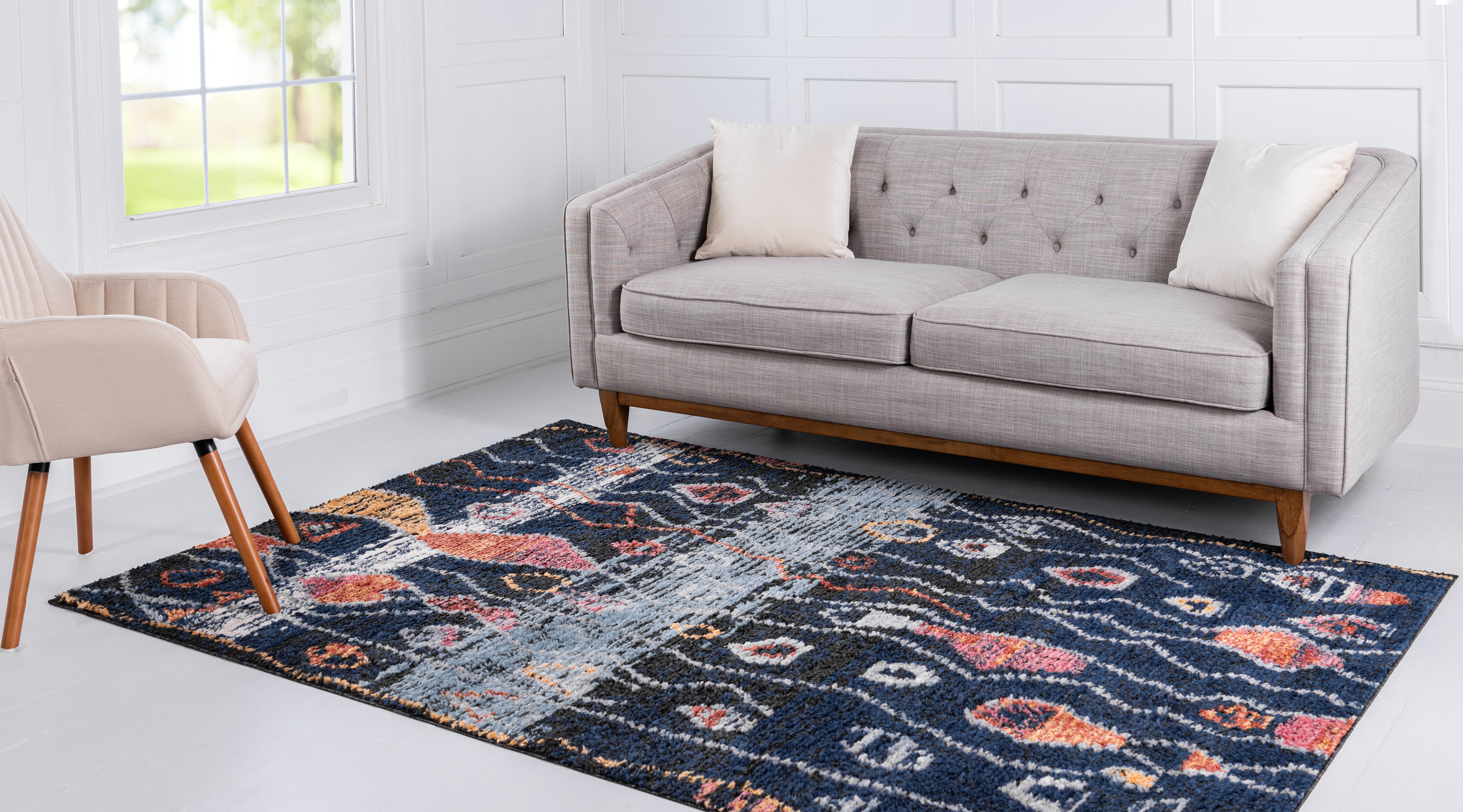 Performance Navy Blue Rug