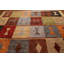 Tapis marocain géométrique noué à la main 10 x 14 po