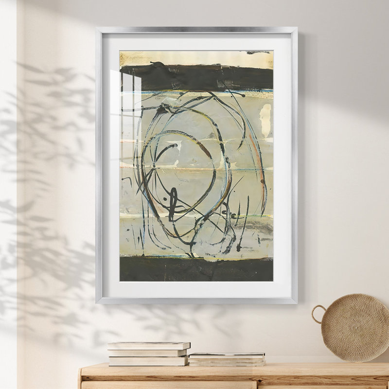 Continuing Energy II -Framed Print, Silver, 28.5'' H x 20.5'' W