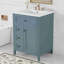Meuble-lavabo 24 po avec tablettes réglables