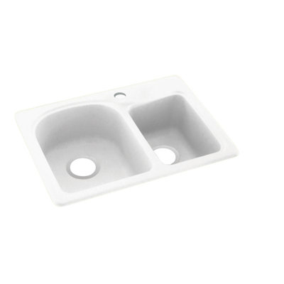 25'' L Double Bowl Swanstone Kitchen Sink