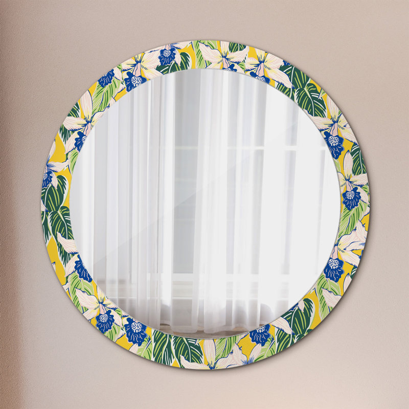 Huldar Glass Flat Wall Mirror