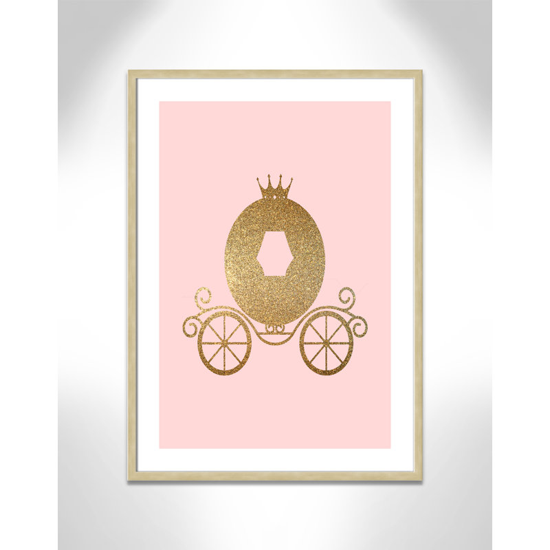 Fairy Tale Fairytale 3, impression sur papier, H 35,5 po x l 25,5 po x P 1,19 po, Cadre boîte champagne clair
