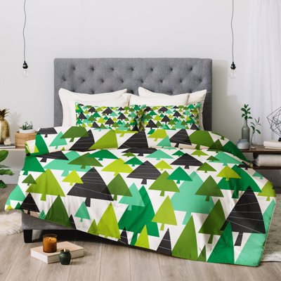 Modern & Contemporary Polyester Floral Comforter