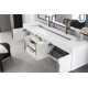 Mercer Island 72" Floating Double Bathroom Vanity Set