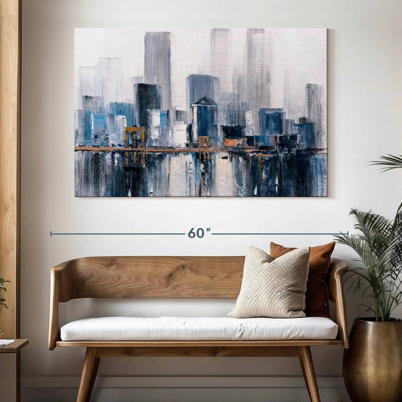 Sireci Acrylic Bridge, 34" H x 51" W